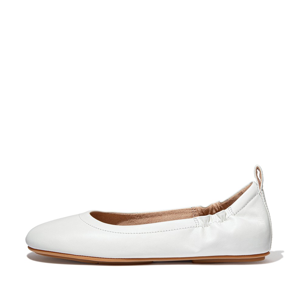 allegro leather ballet flats